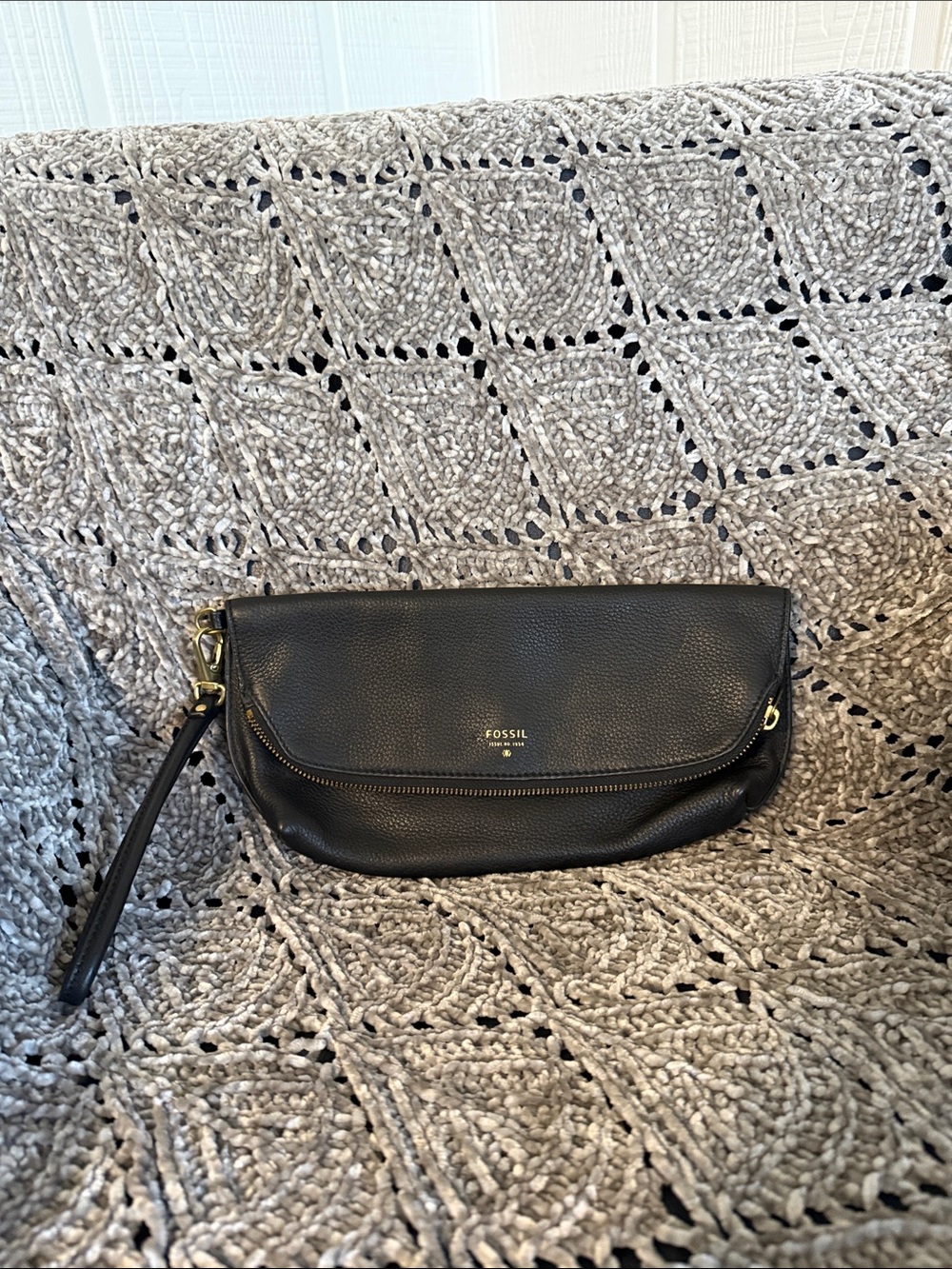 Fossil Preston foldover Clutch
